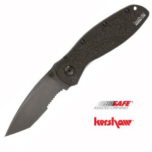 **Tanto Blur Knife SpeedSafe Assisted Opening 1670TBLKST Kershaw Knives