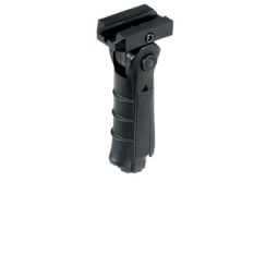 UTG AR15 M16 Ambidextrous Foldable Fore Grip - Black - Leapers