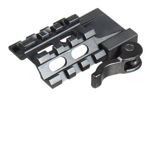 **Universal Angle Mount Three Rail System with QD Lock Lever - Leapers