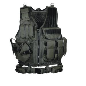 **Black Left Handed Deluxe Tactical Vest - Leapers UTG