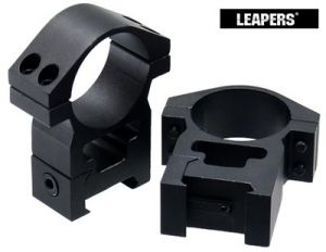 **Space Age 30mm Weaver Picatinny Scope Rings - High Profile - Leapers