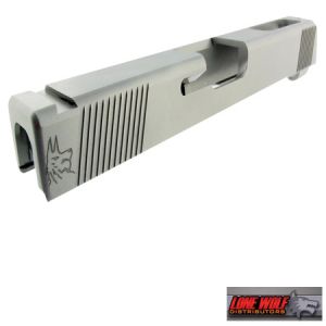 **Tactical Length Stainless Steel Replacement Slide for Glock 20  Lone Wolf