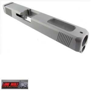 **Tactical Length Stainless Steel Replacement Slide for Glock 21  Lone Wolf