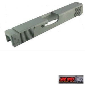 **Stainless Steel Replacement Slide for Glock 22 - Standard - LoneWolf