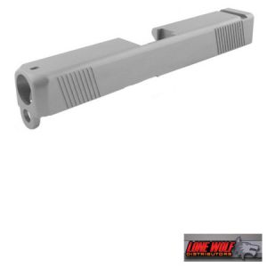 **Stainless Steel Replacement Slide for Glock 23 - Standard - LoneWolf