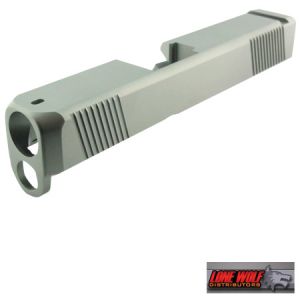 **Stainless Steel Replacement Slide for Glock 27 - Standard - LoneWolf