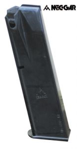 **Beretta 92 9mm - 17 Round Mag - Nickel - Mecgar Magazine