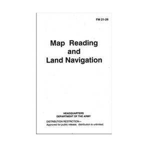 Map Reading and Land Navigation Military Manual Book - Militaria Press