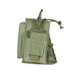 Stock Riser with Mag Pouch - Green - NcStar