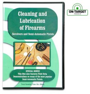 Revolver and Pistol Cleaning and Lubrication DVD - On Target Video