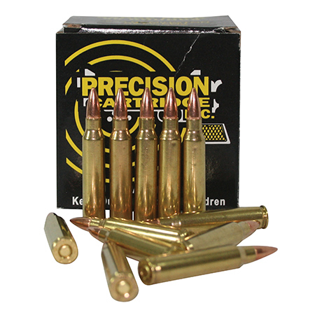 **.223 Remington 5.56 55 grain FMJ 50 Rounds Ammo - Precision Cartridge ...