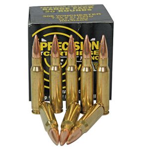 .308 Winchester 147 grain FMJ Ammo - 20 Rounds - Precision Cartridge