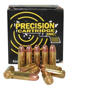 **38 Super 130 Grain RN TCJ Ammo - 50 Rounds - Precision Cartridge