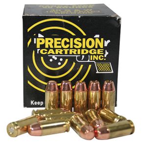 **40 S&W 180 Grain FP TCJ Ammo 50 Rounds Precision Cartridge Ammunition