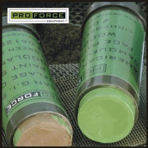 **Woodland Camo Face Paint - Green and Loam - ProForce Equipment