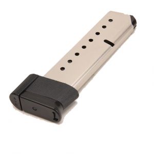 **Smith & Wesson 645, 4506, 4566 & 4586 Series .45acp 10 Round Magazine - Nickel-Plated Steel - ProM