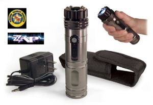 **ZAP Stun Gun Flashlight - 1000000 Volt - Personal Security Products