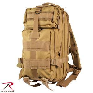 **Military Style Compact Transport Backpack - Coyote Brown - Rothco