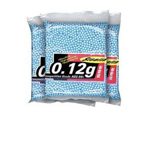 **Bag of 5000 .12g Airgun BB Pellets - Blue