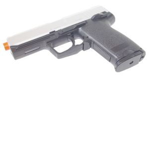 **Sports Model 954 Air Soft Spring Pistol Airgun with Pellets - Silver