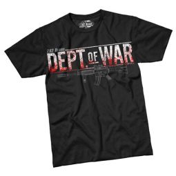 Department of War T-Shirt - Black - Visual Unrest 7.62 Design Tshirt