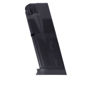 **Sig Sauer P224 9mm 10 Round Factory Magazine - Blued