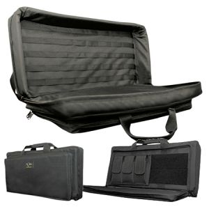 **Square Discreet Rifle Case with Modular Pocket - 26 inch - Galati Gear