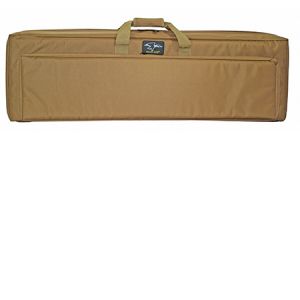 **Double Discreet Square Rifle Case - 42 Inch Coyote Brown - Galati Gear