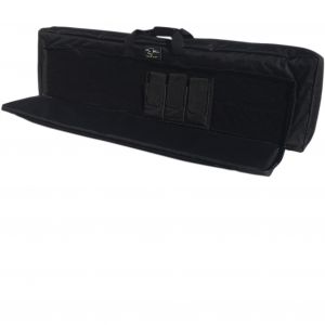 **Square Double Discreet Rifle Case with Modular Pocket - 50 inch - Galati Gear