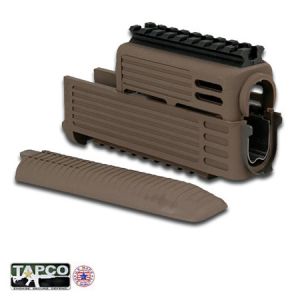 **AK Intrafuse Replacement Handguard and Lower Rail - Dark Earth - Tapco