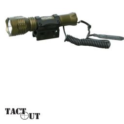 **400 Lumen LE Olive Drab Tactical Flashlight - TactOut