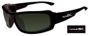 **Airborne Metallic Black Sunglasses - Wiley X Eyewear