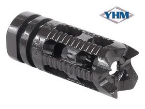 **AR Phantom Comp Aggressive Muzzle Brake - Toothed - YHM Yankee Hill Machine