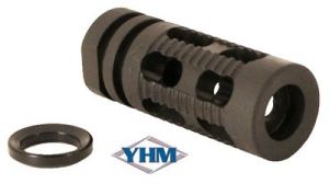 **AR Phantom Comp Muzzle Brake - Smooth - YHM Yankee Hill Machine