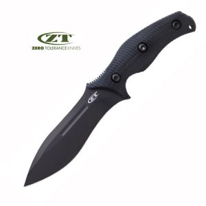 **0100 Fixed Blade Military Style Knife - Black - ZeroTolerance Knives