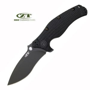 **Patrol Knife 0200 Matte Black Folder Blade - Zero Tolerance Knives